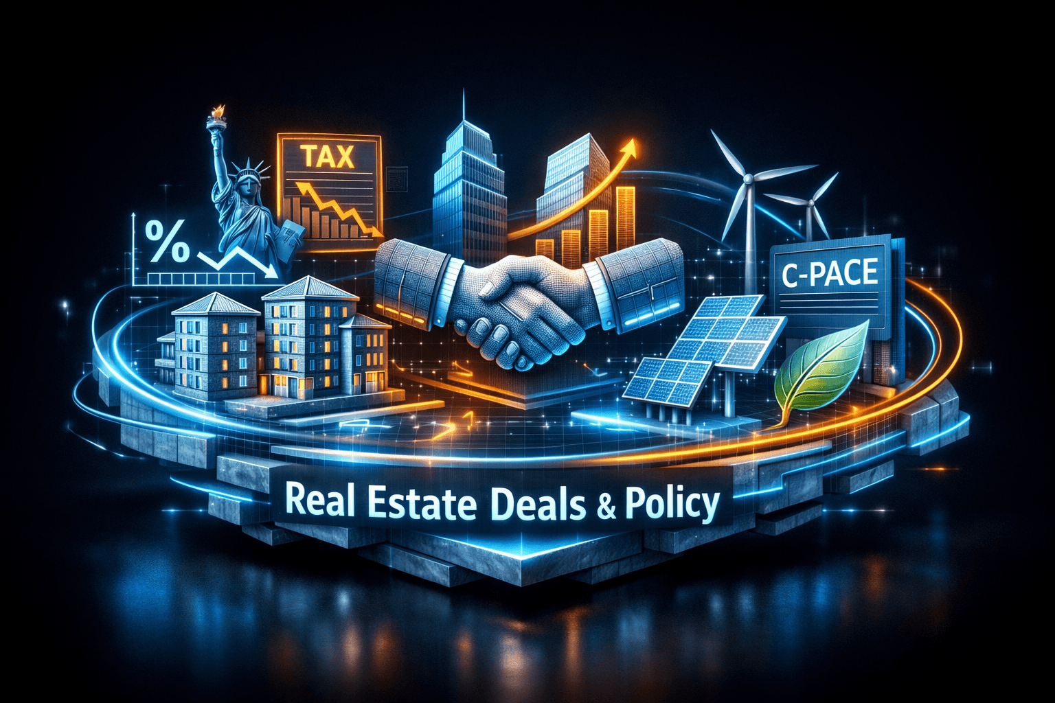 Real Estate: Deals, Policy and C-PACE on Aug 15