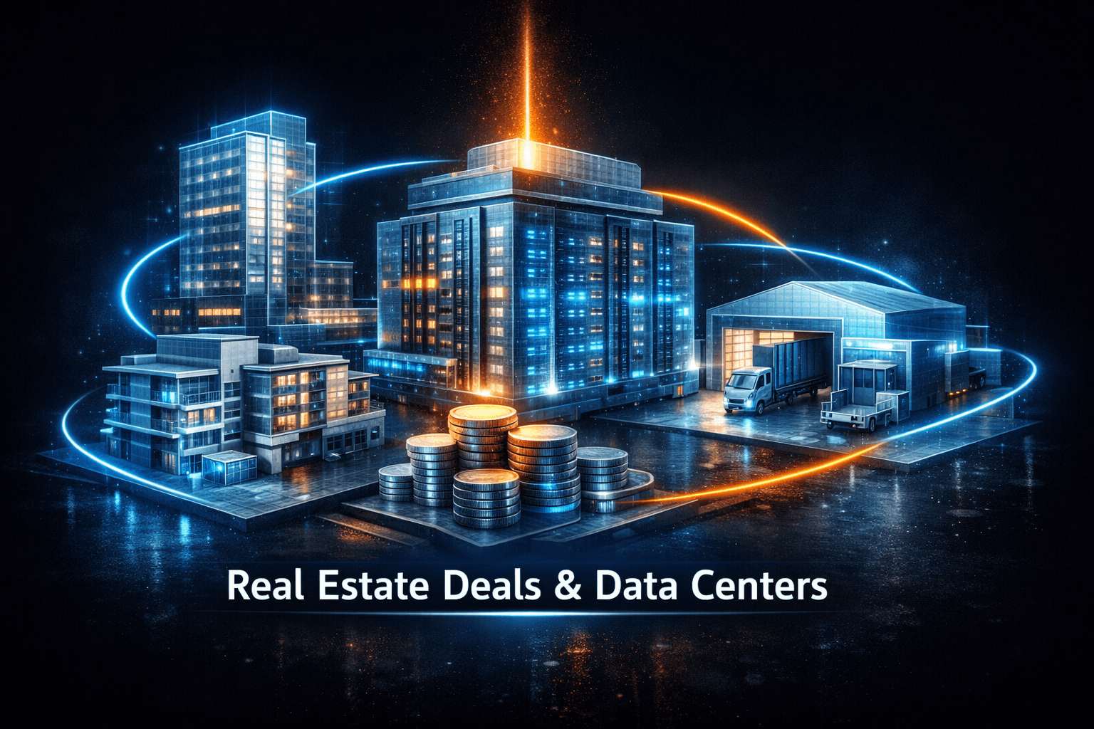 Real Estate Deals and Data Centers - Aug 19