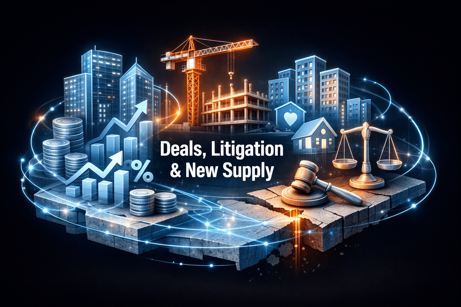 Real Estate Deals, Litigation, and New Supply - Aug 24