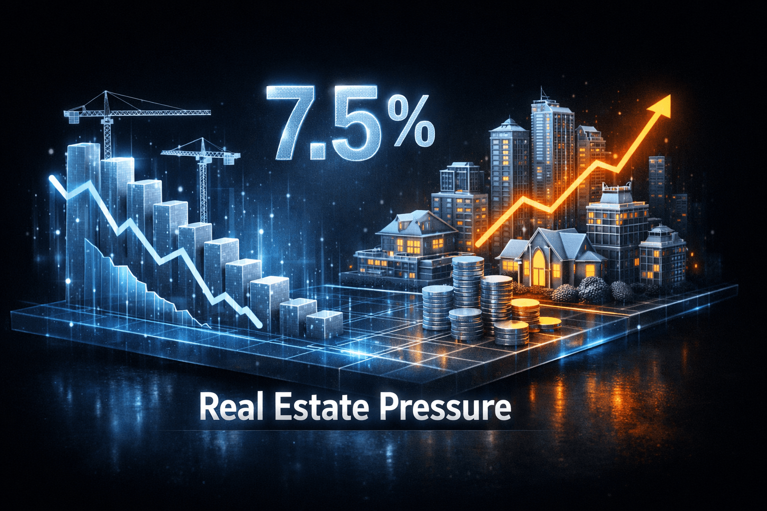 Real Estate Pressure as Rates Bite - Sep 28