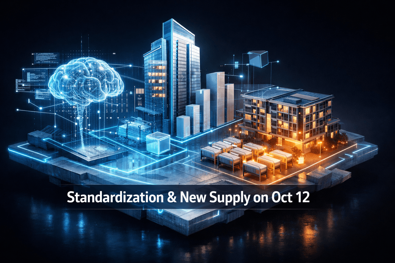 Real Estate: Standardization and New Supply on Oct 12