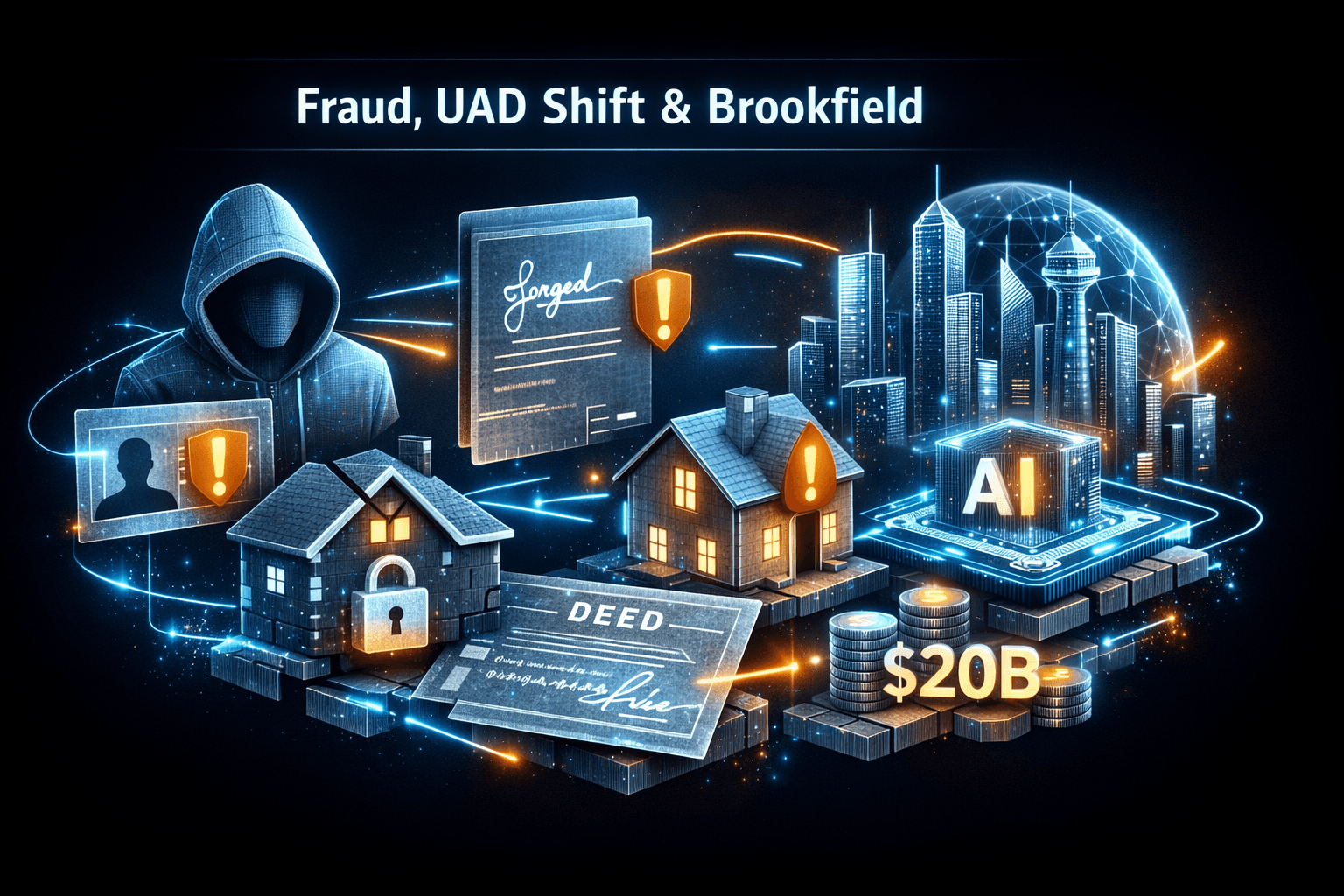Real Estate: Fraud, UAD Shift, Brookfield - Oct 27