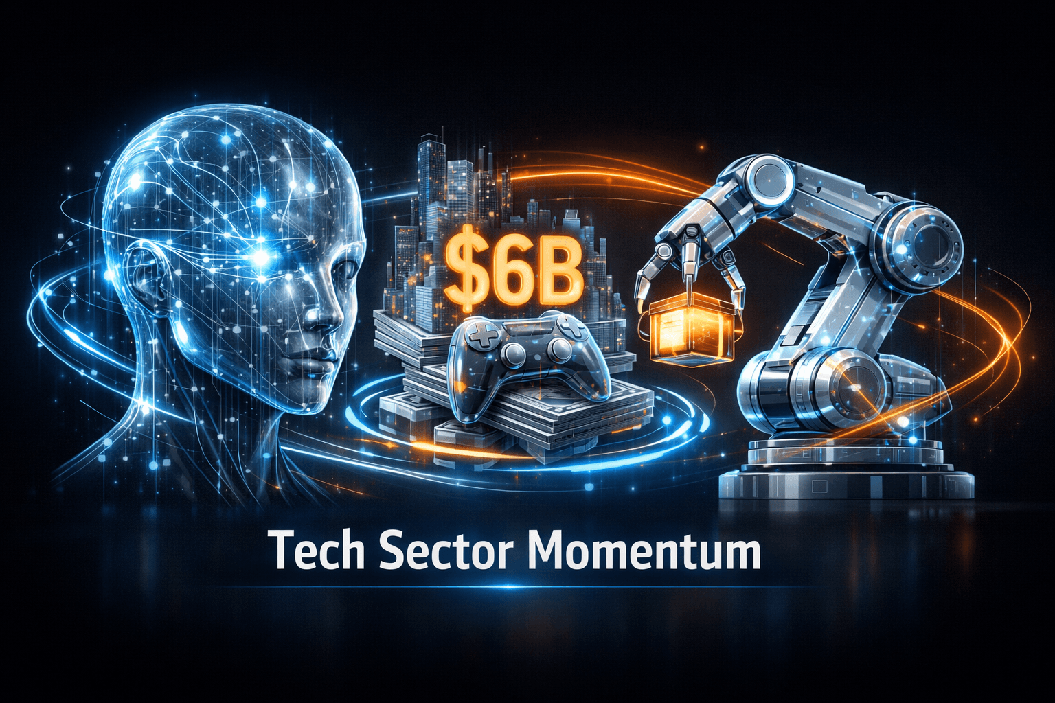 Tech Sector Momentum: AI, M&A, Robots - Mar 20