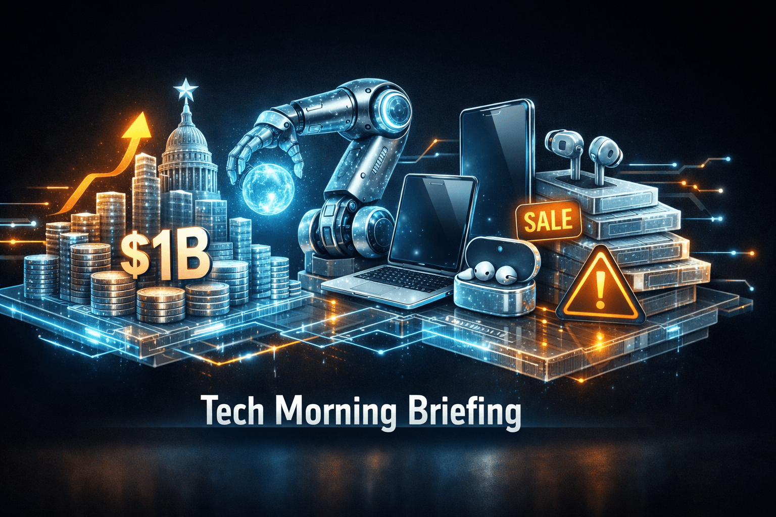 Tech Morning Briefing: Funding, Devices, Shortages - Mar 28