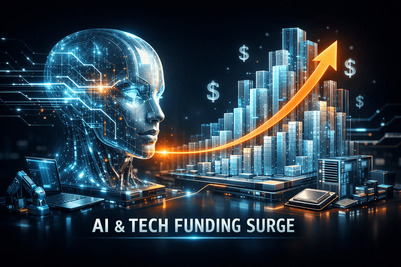Tech Sector Momentum: AI & Funding - Apr 15