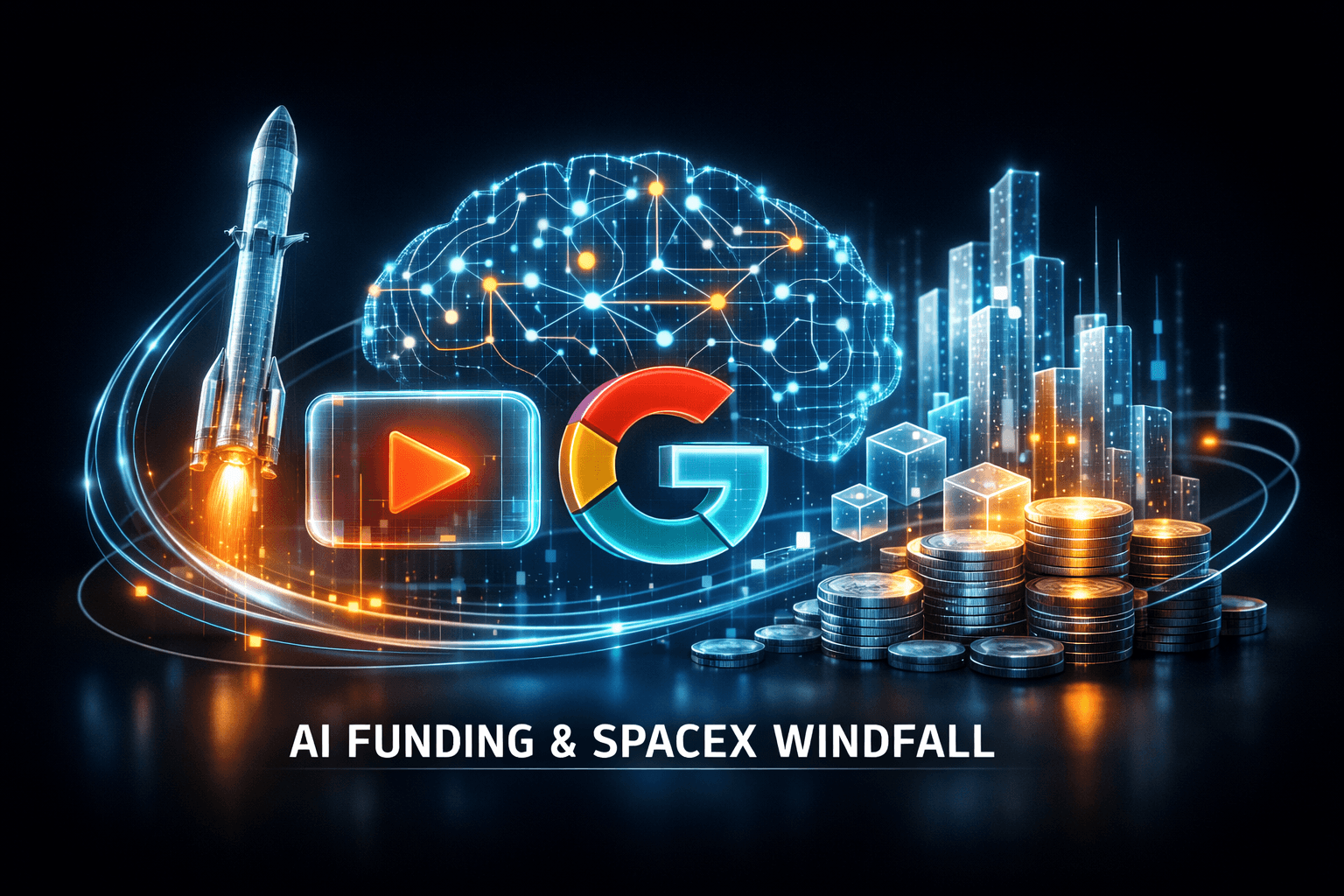 Tech: AI Funding, YouTube, Google Apr 16