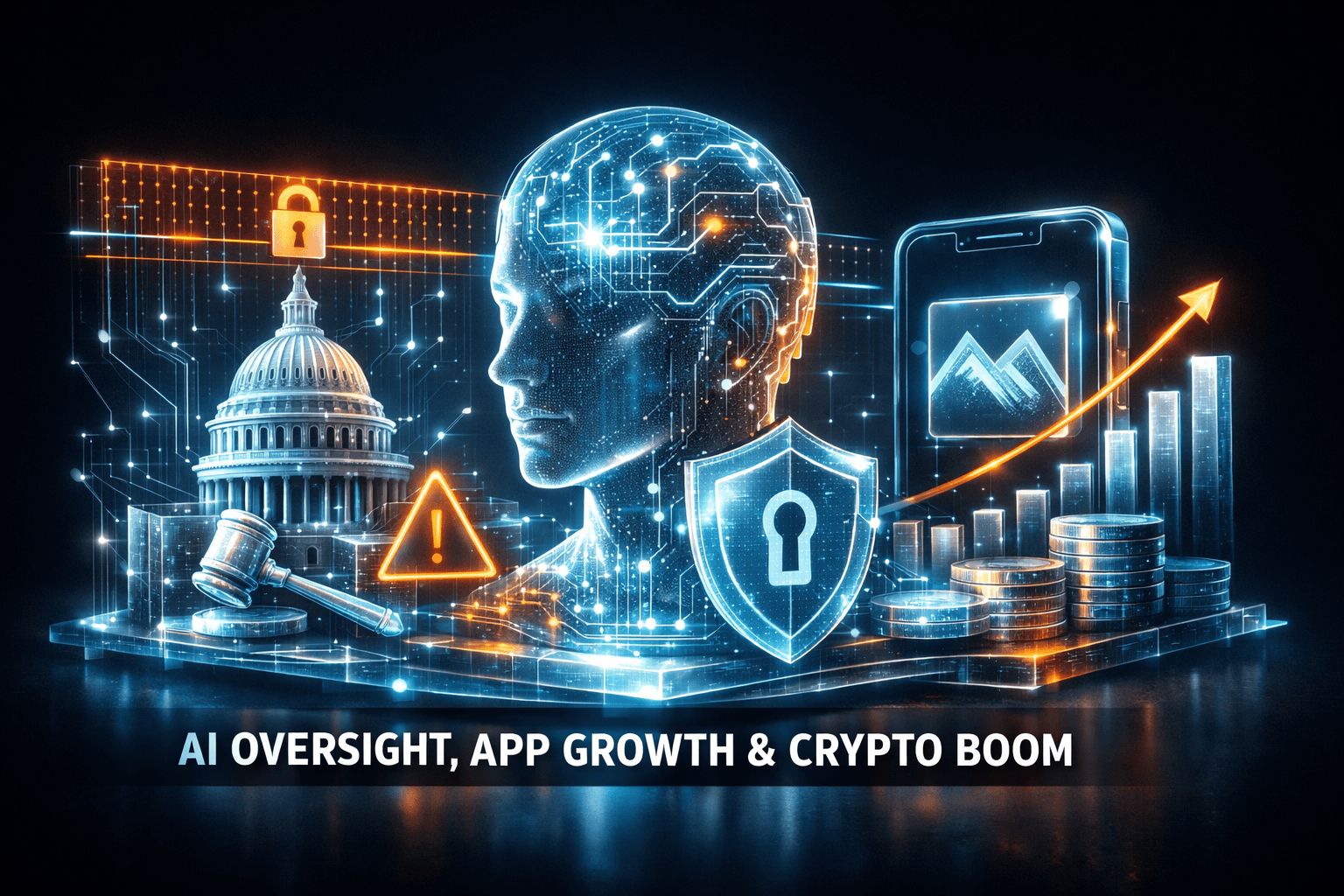 Technology: AI Oversight, App Growth, Hacks - May 4