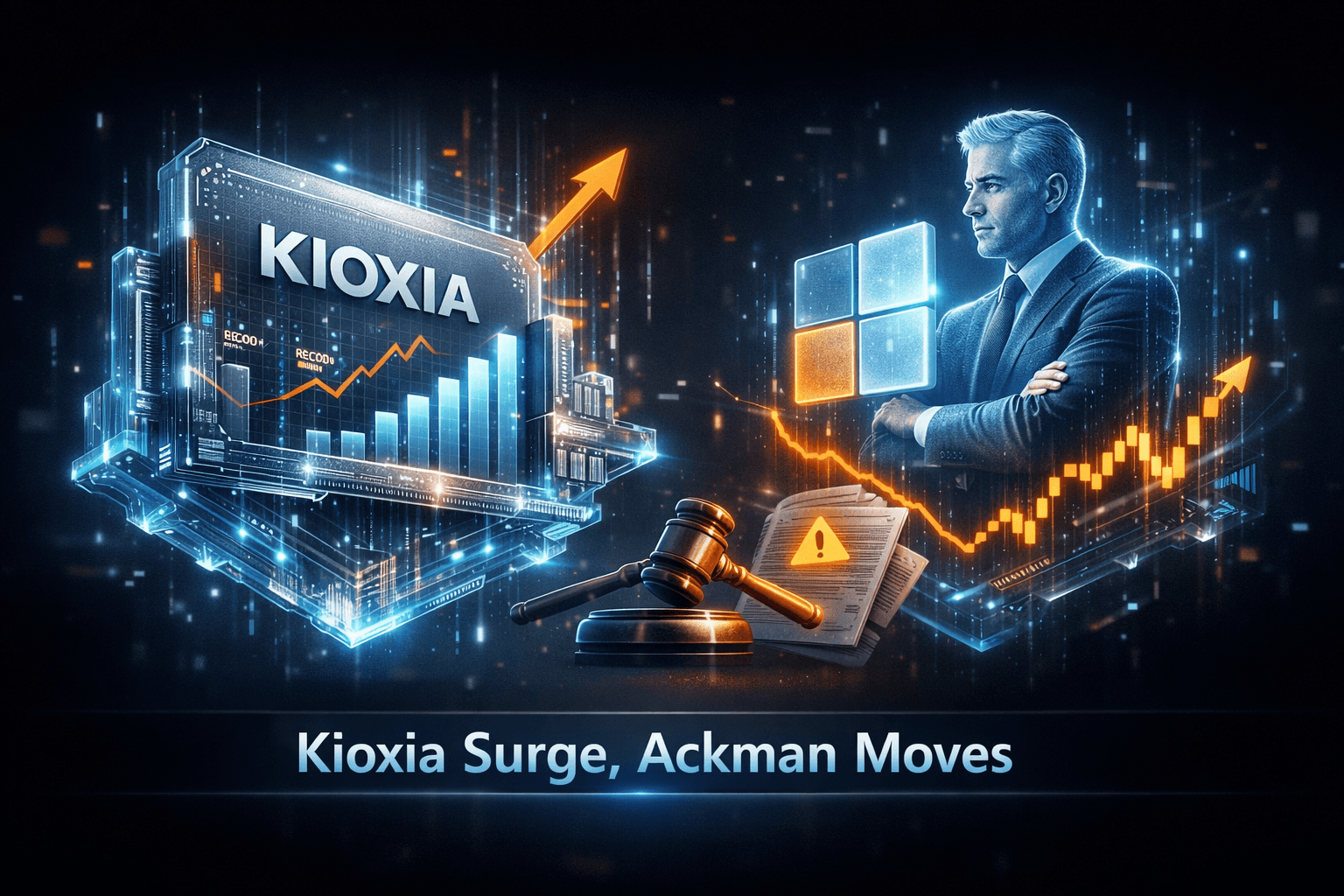Tech: Kioxia Surge, Ackman Backs Microsoft - May 15