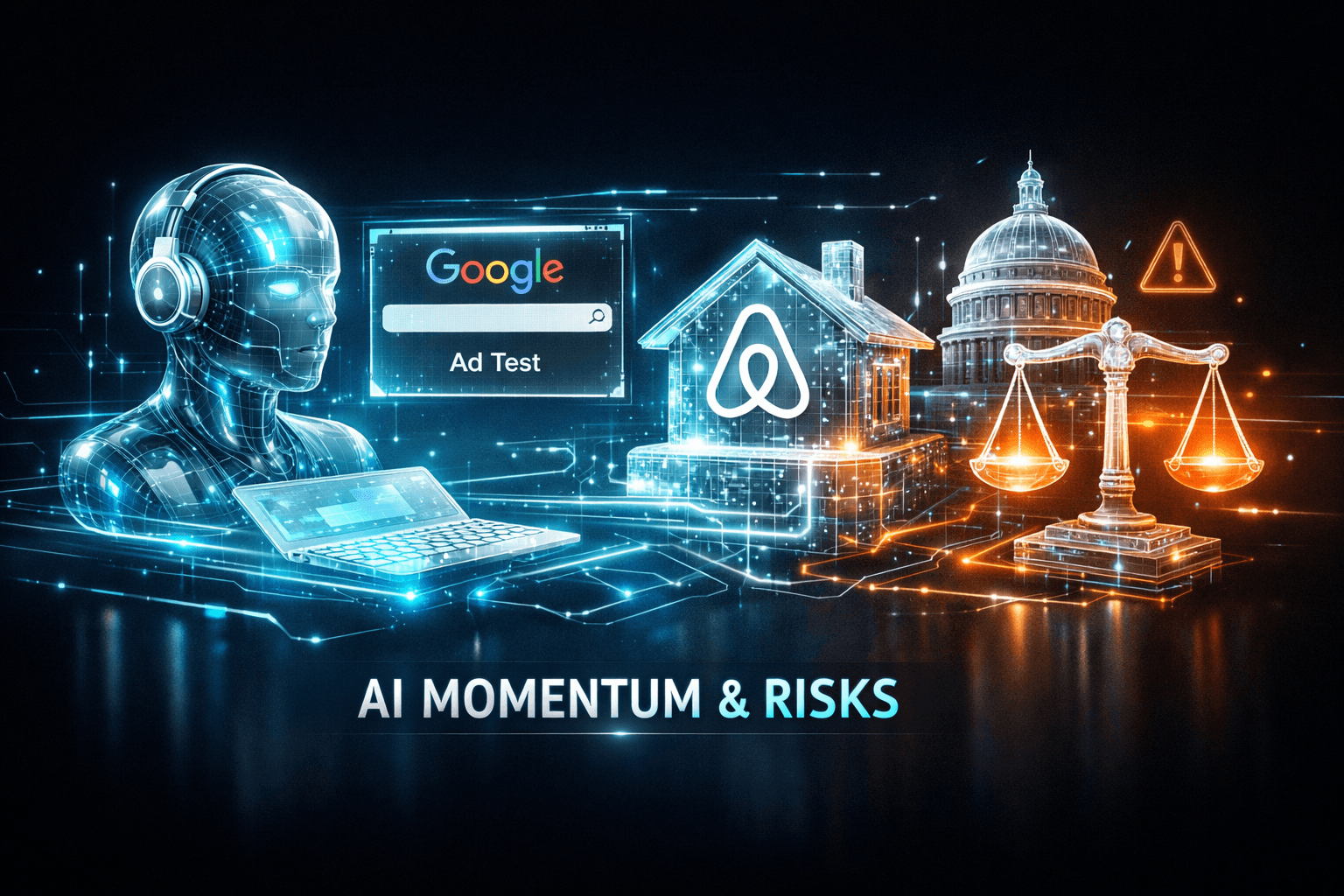Tech Sector Wrap: AI Momentum, Risks - May 20
