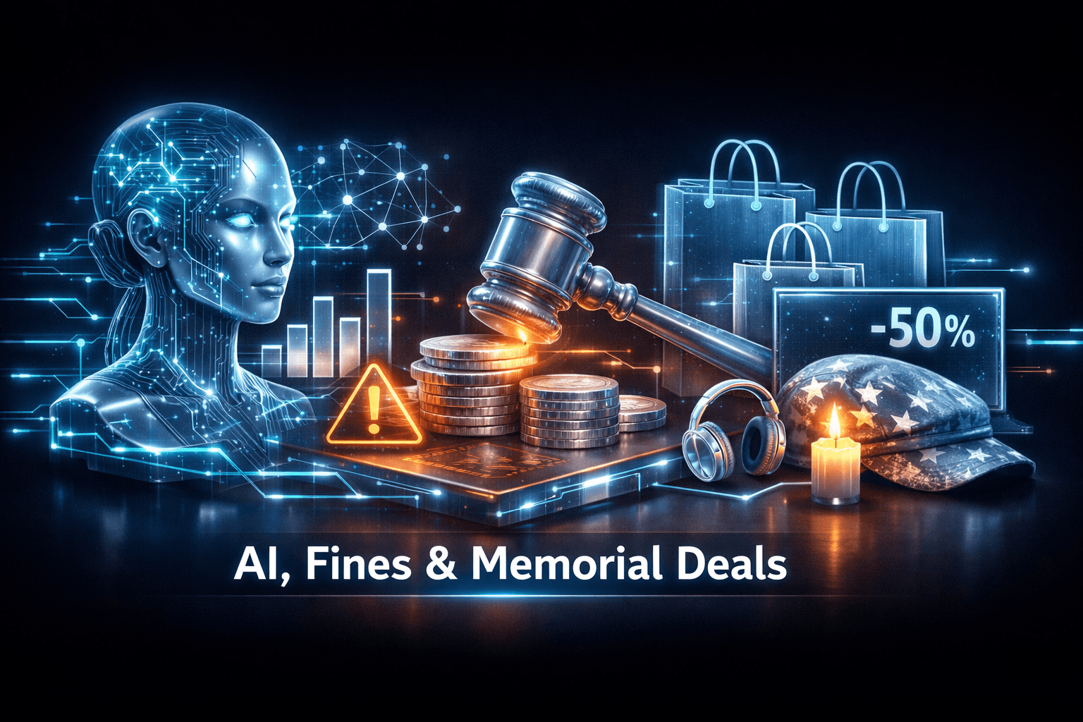 Tech Roundup May 25: AI, Fines, Memorial Deals