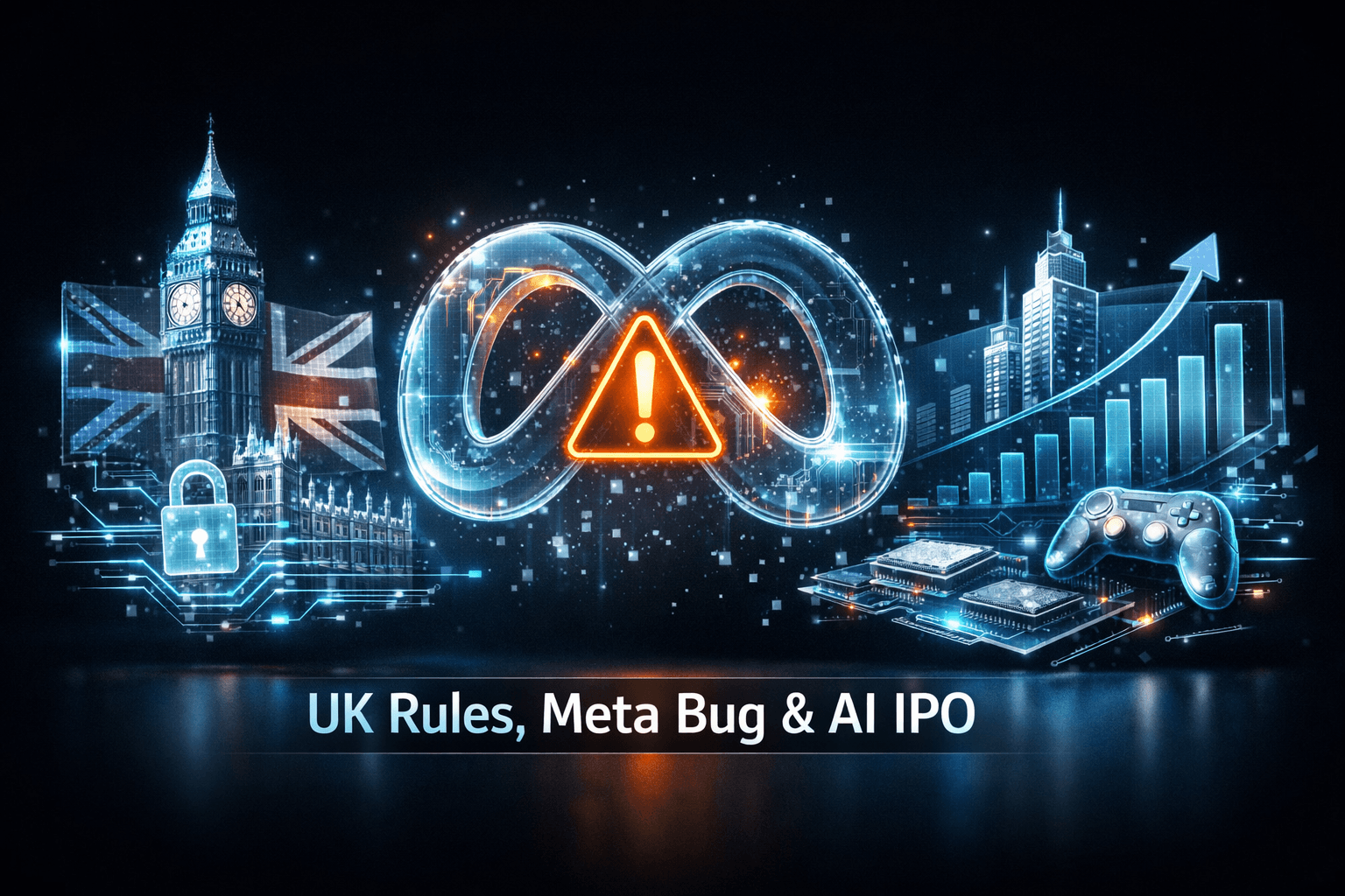 Technology: UK Rules, Meta Bug, AI IPO Talk - Jun 8