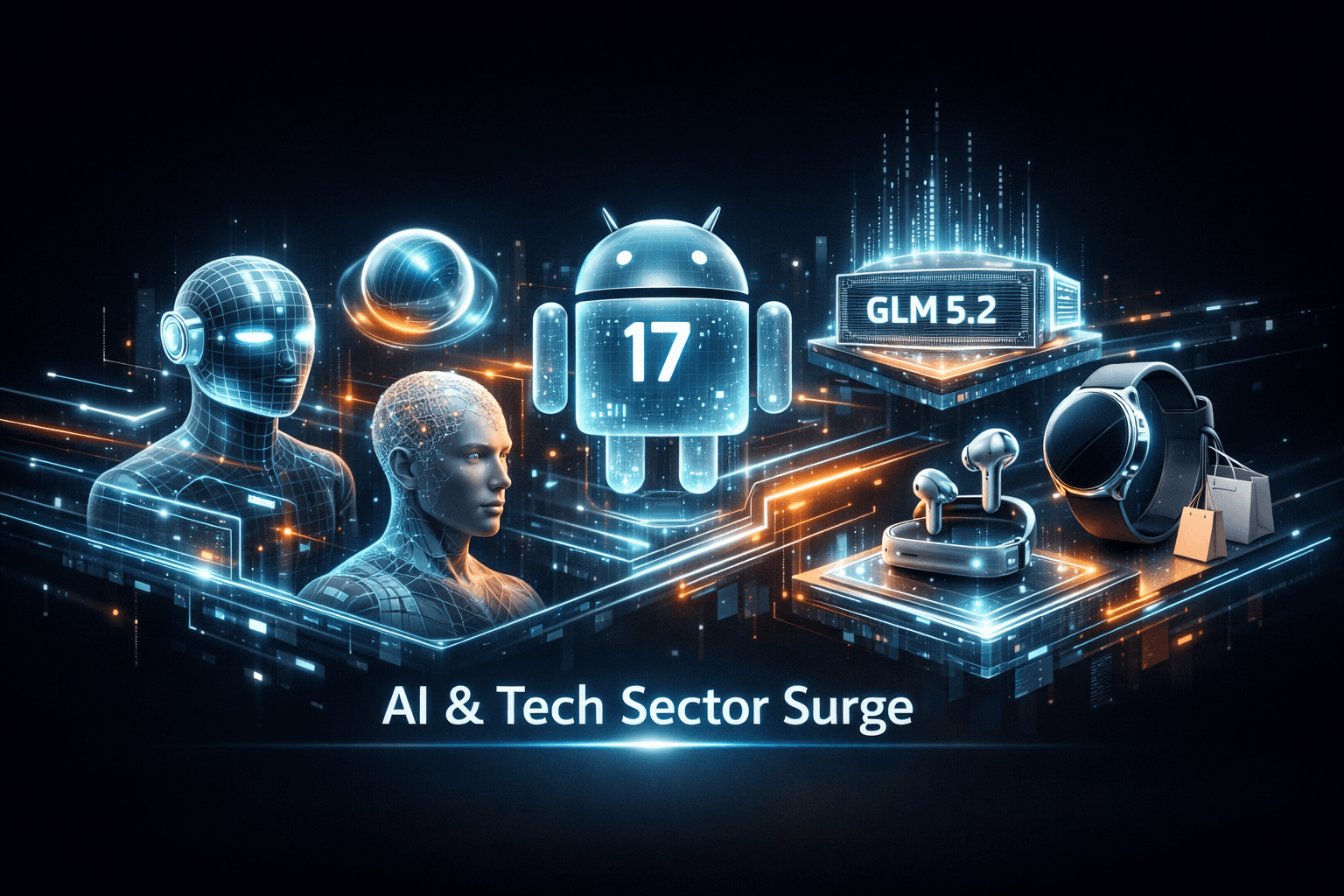 Tech Sector Sees AI Push and New Devices - Jun 16