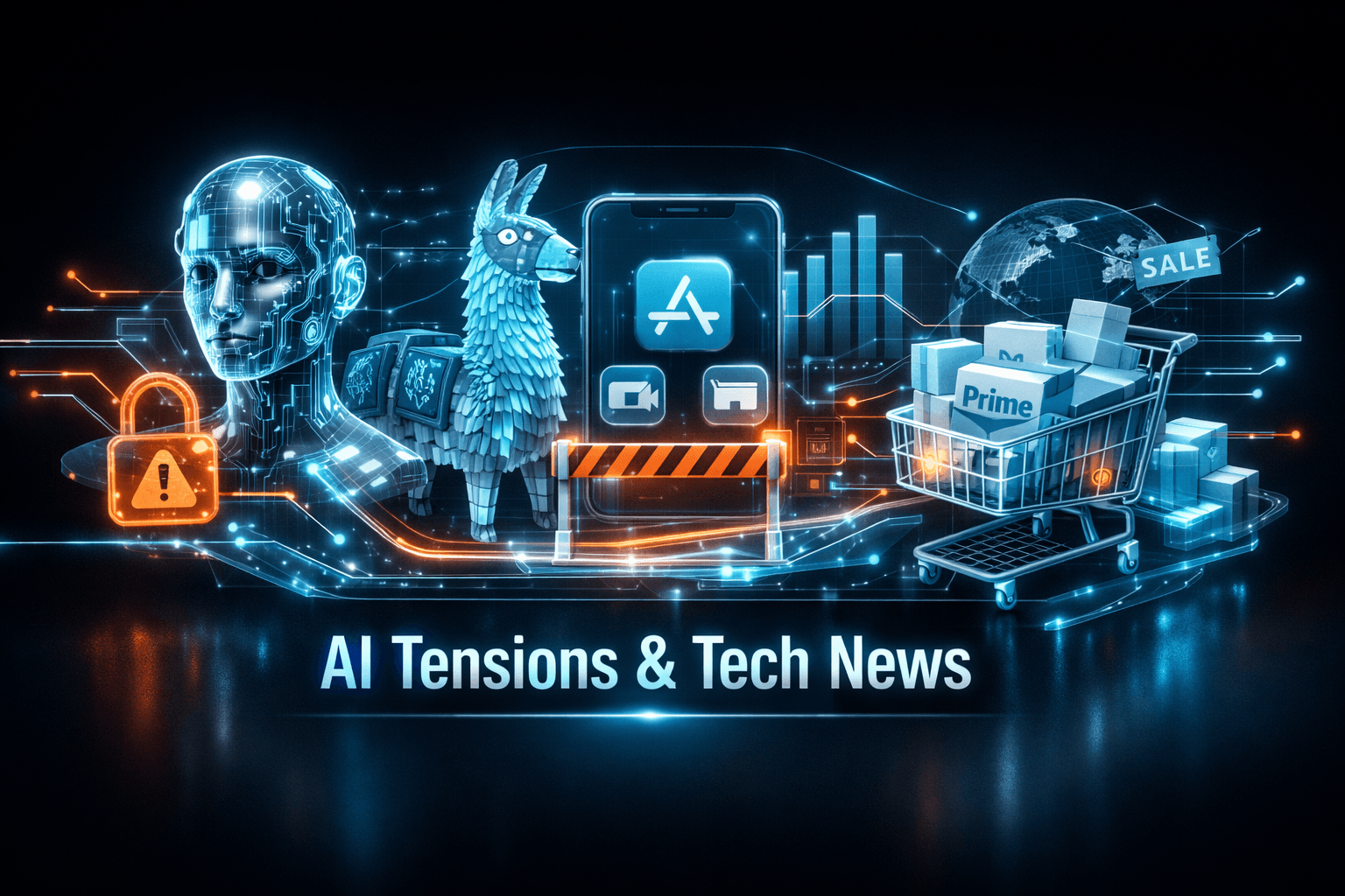 Tech Sector Wrap: AI Tensions and UE6 News - Jun 17