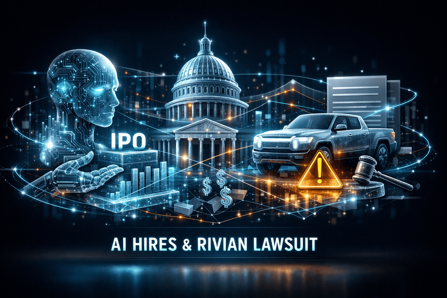 Technology Wrap: AI Hires, Rivian Lawsuit - Jun 18