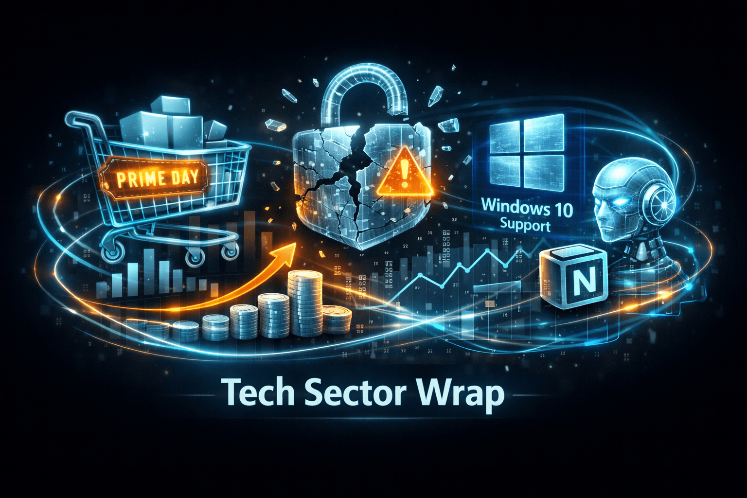 Tech Sector Wrap: Prime Day, Security, Price Hikes Jun 25