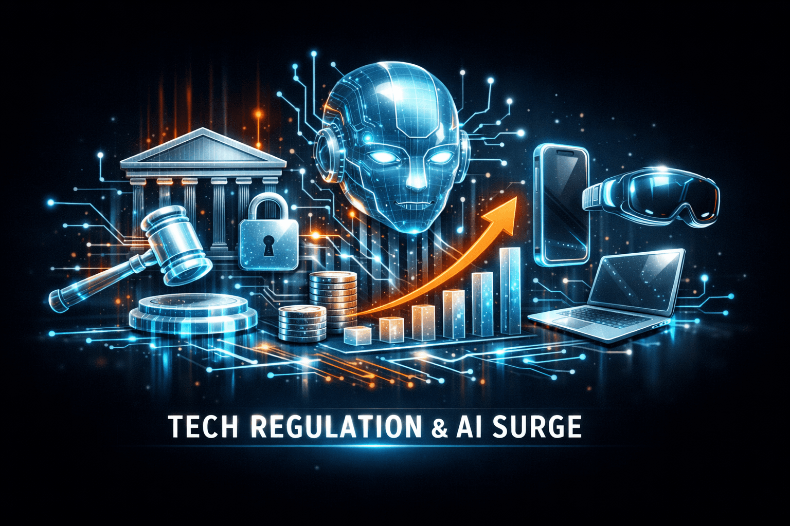 Tech Sector: Regulation, AI Funding and Gadgets - Jul 8