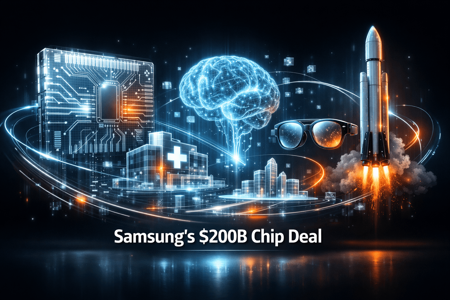Technology Sector: Samsung $200B Deal, AI Buzz - Jul 25