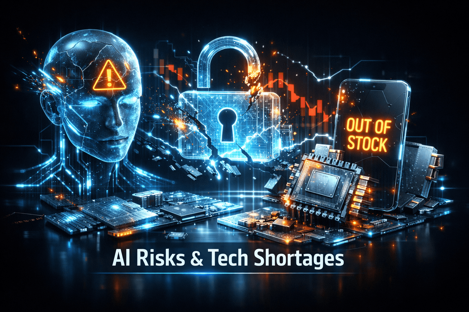 Tech Sector Faces AI Risks and Device Strains - Aug 2