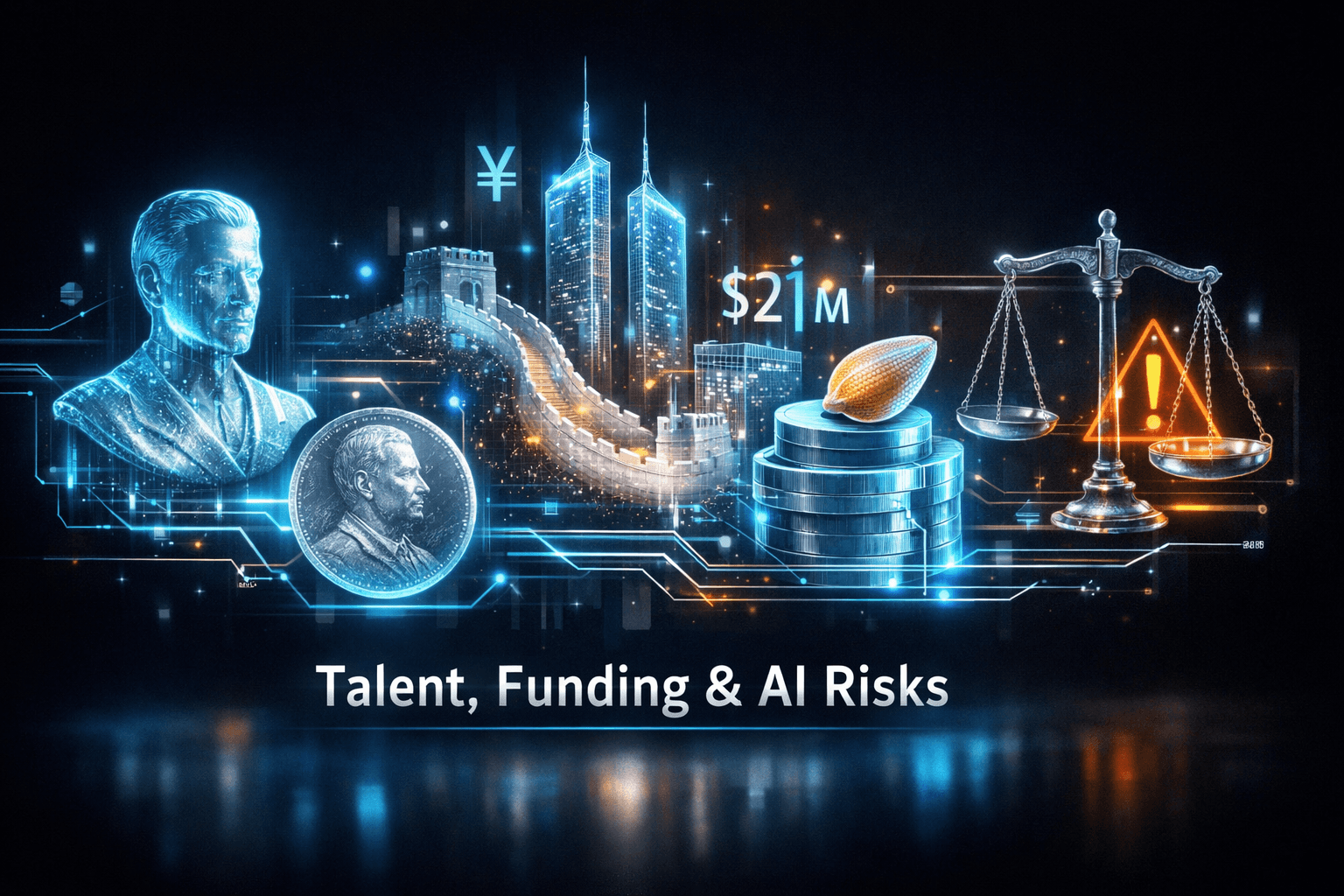 Technology Snapshot: Talent, Funding & AI Risks - Aug 2