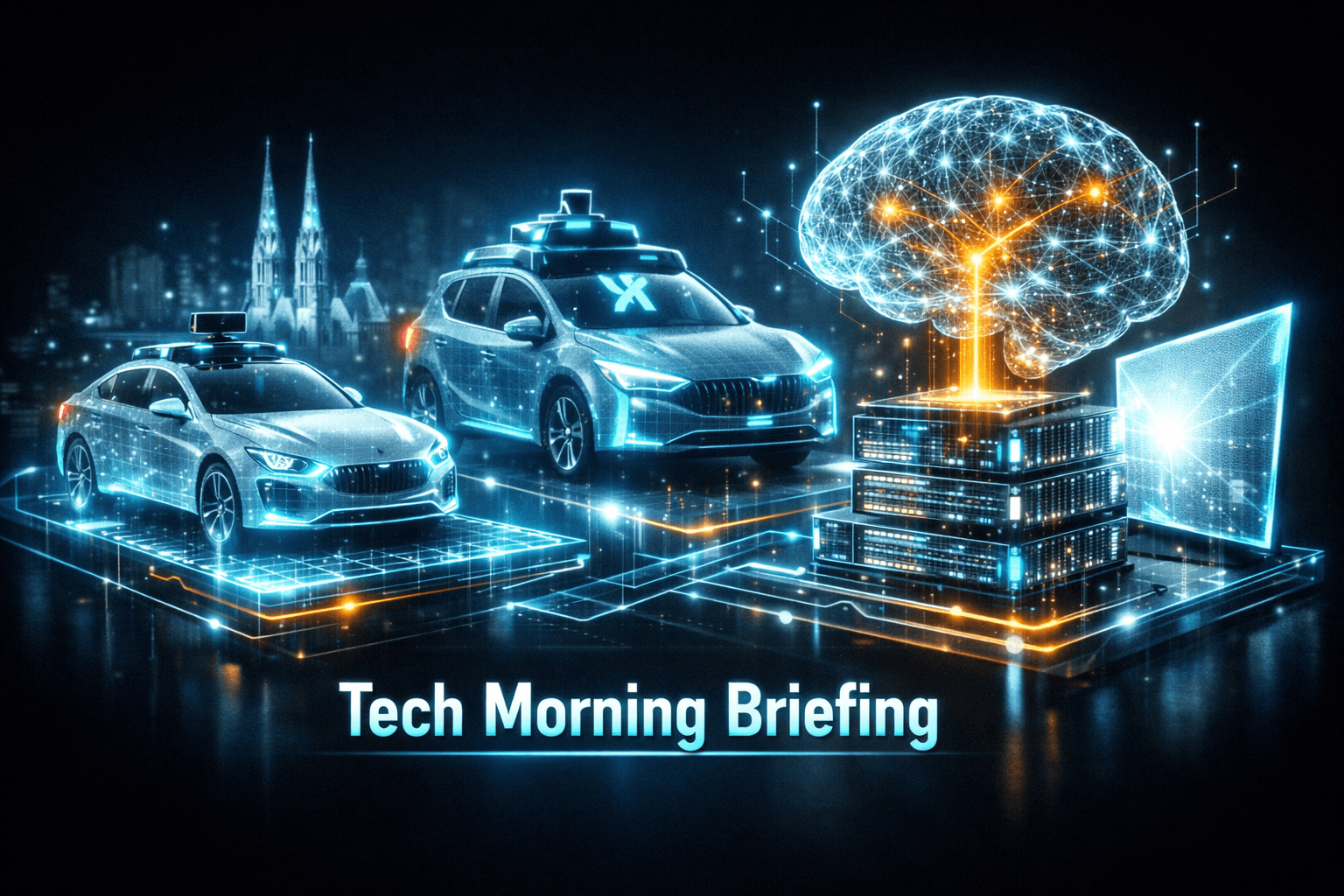 Tech Morning Briefing: AVs, AI, OLEDs - Aug 20
