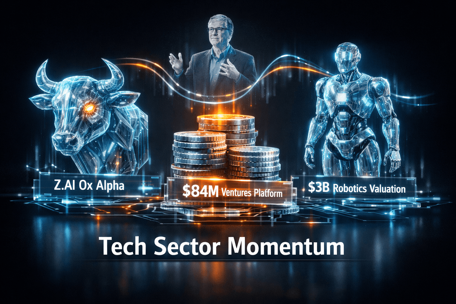 Tech Sector Momentum: Ox Alpha, Funding, Gates Talk - Aug 26