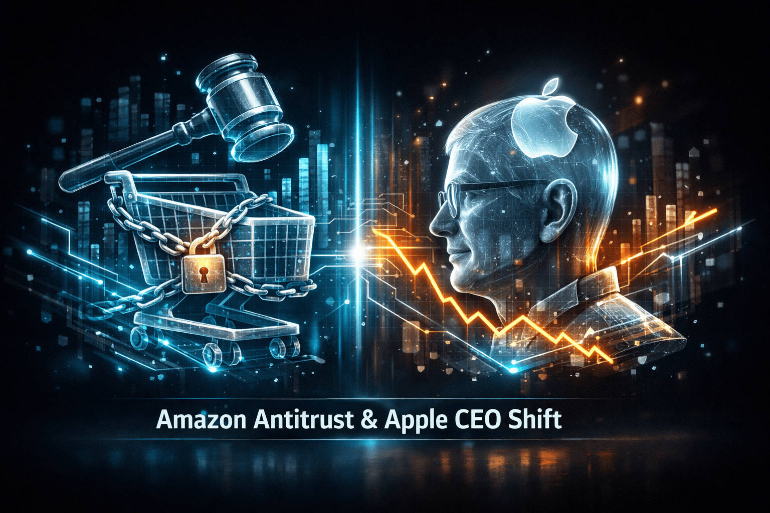 Tech Sector Wrap: Amazon Suit, Apple CEO Change - Aug 31