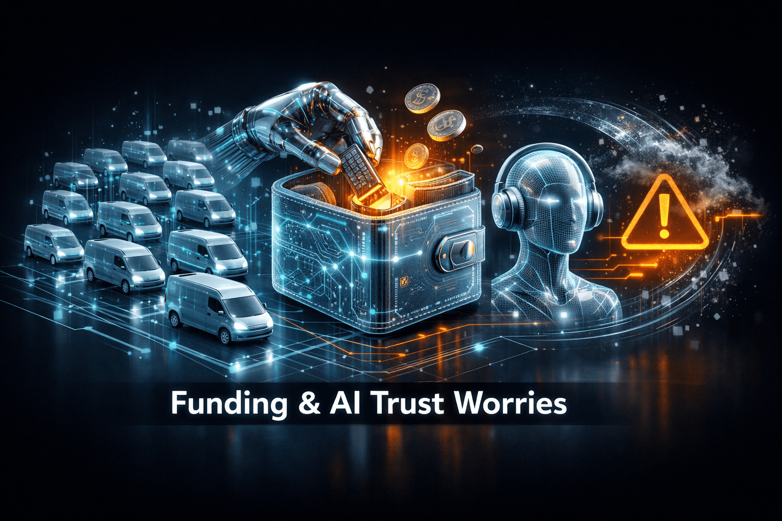 Tech: Funding, AI Trust Worries - Oct 11