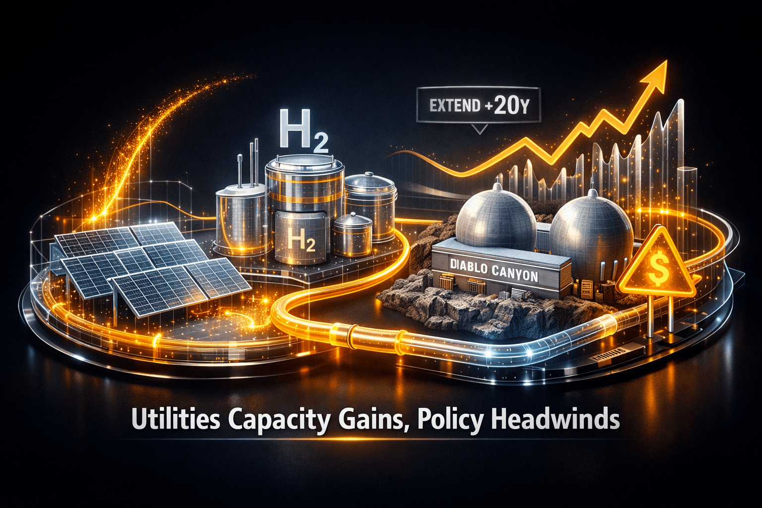 Utilities Capacity Gains, Policy Headwinds - Apr 4