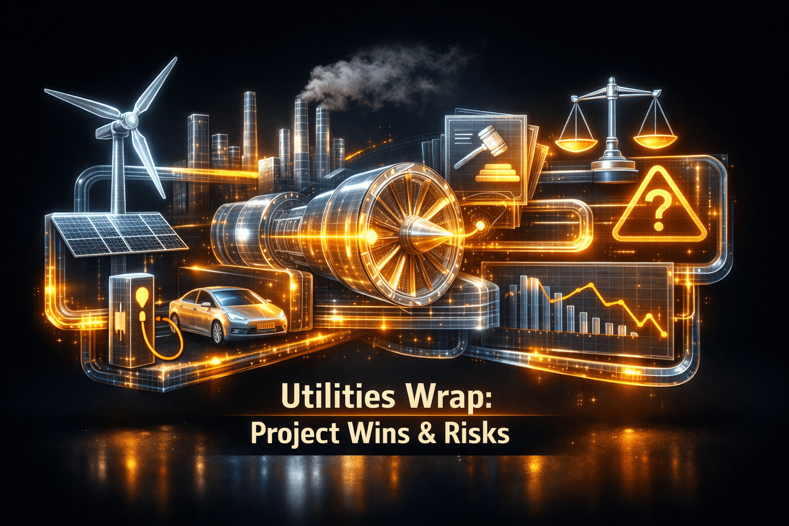 Utilities Wrap: Project Wins and Headwinds - Apr 9