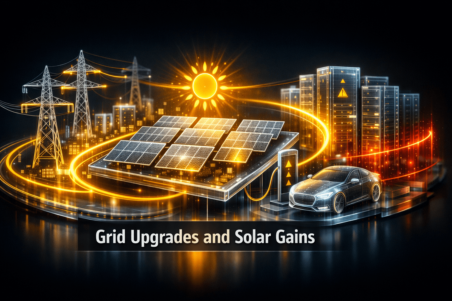 Utilities: Grid Upgrades and Solar Gains - Apr 16