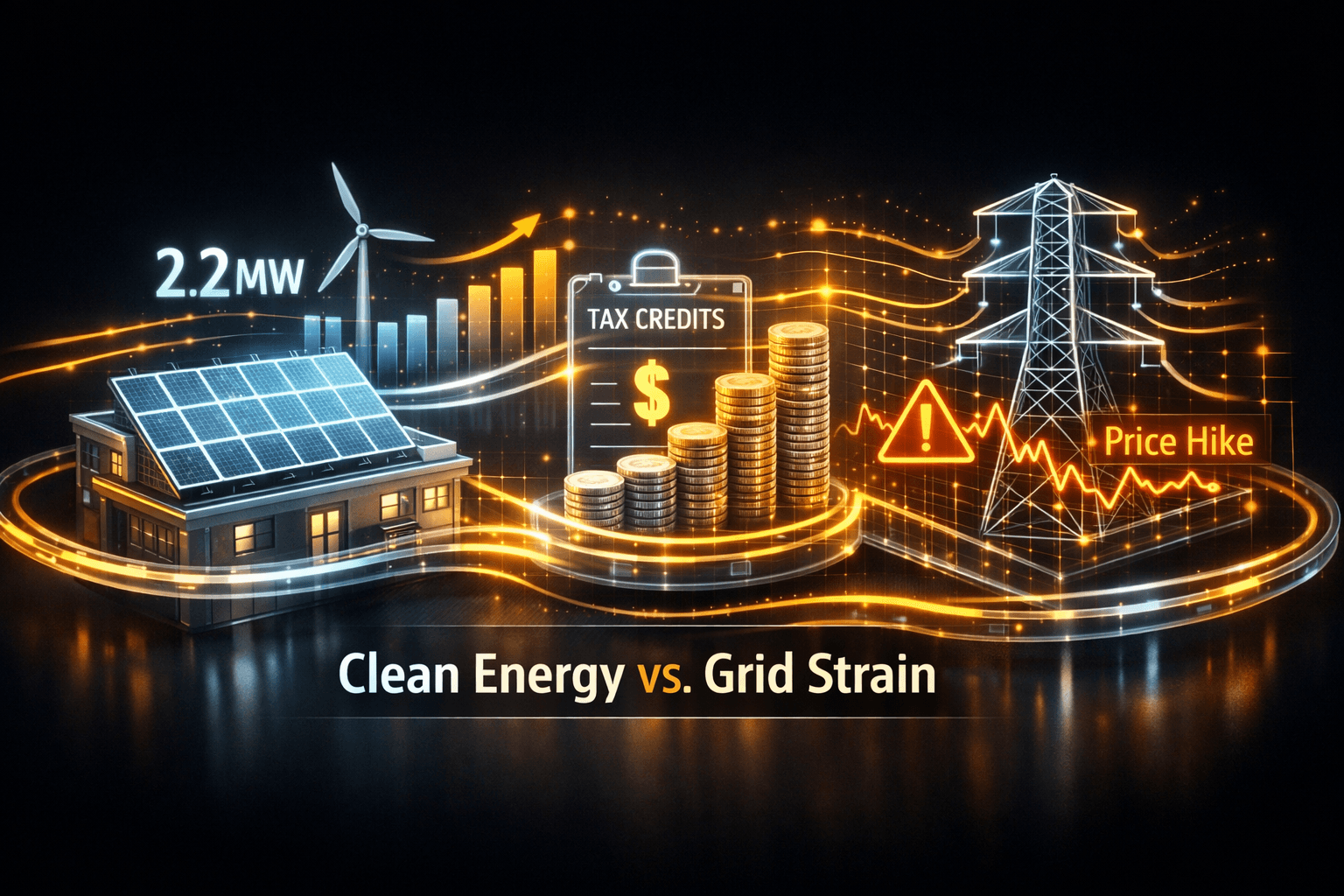 Utilities: Clean-Energy Gains and Grid Strains - Apr 24
