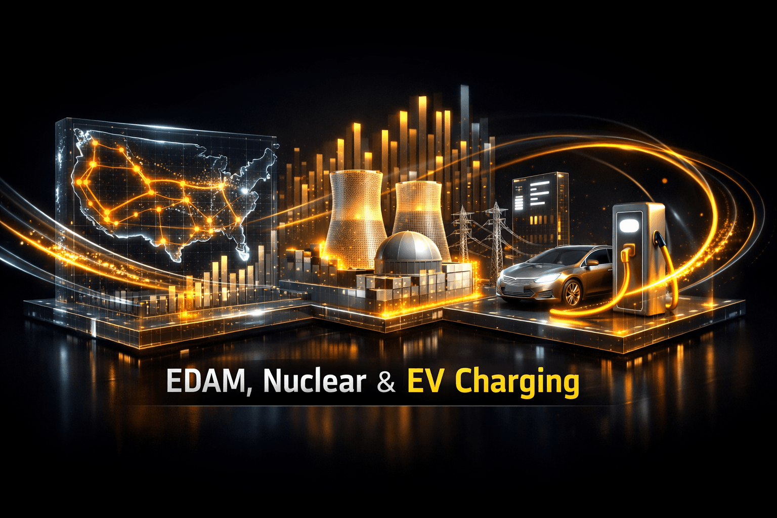 Utilities Wrap May 6: EDAM, Nuclear, EV Charging