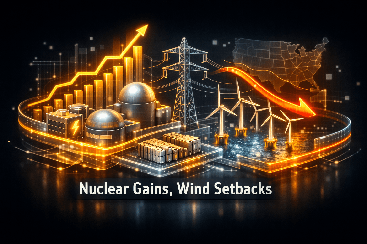 Utilities: Nuclear Gains, Wind Setbacks - Jun 19