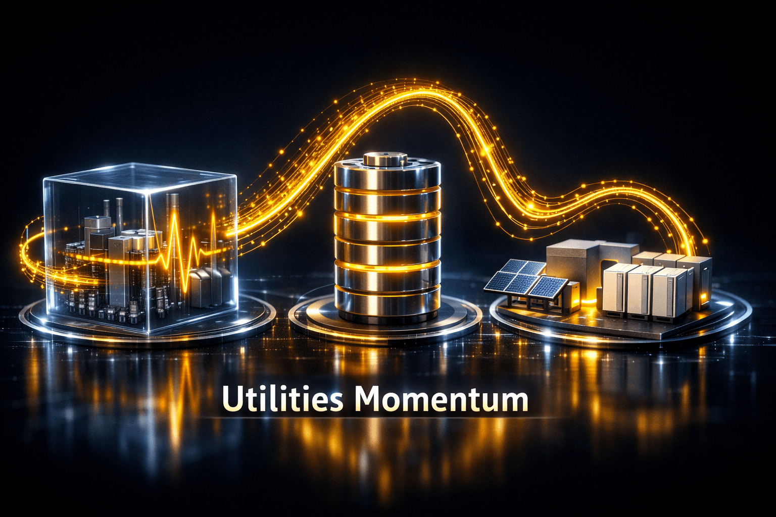 Utilities Momentum from Storage, Batteries - Jun 22