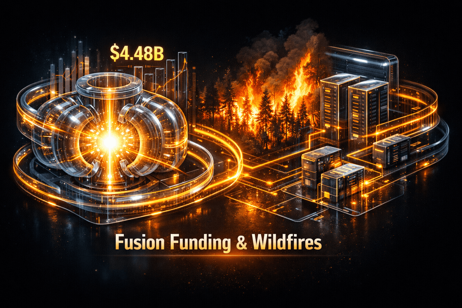 Utilities Sector Wrap Jul 26: Fusion Funding & Wildfire