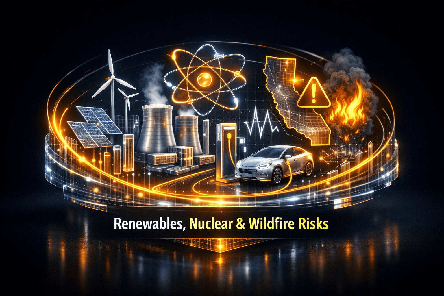Utilities: Renewables, Nuclear, Wildfire Risk - Aug 1