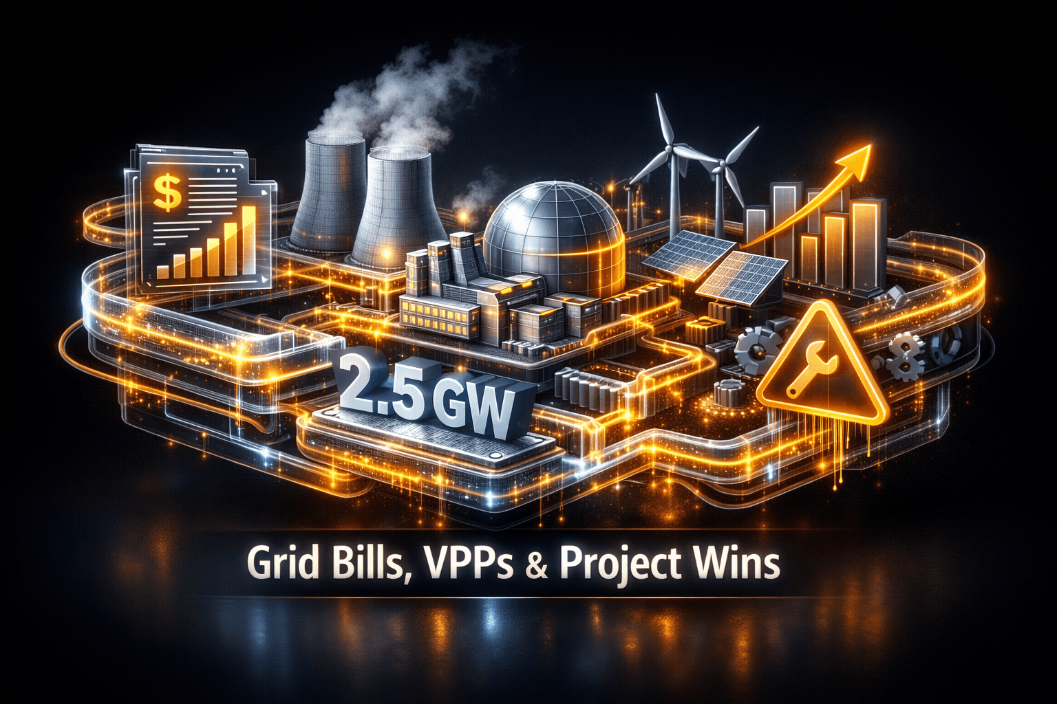 Utilities Sector: Grid Bills, VPPs and Project Wins - Aug 15