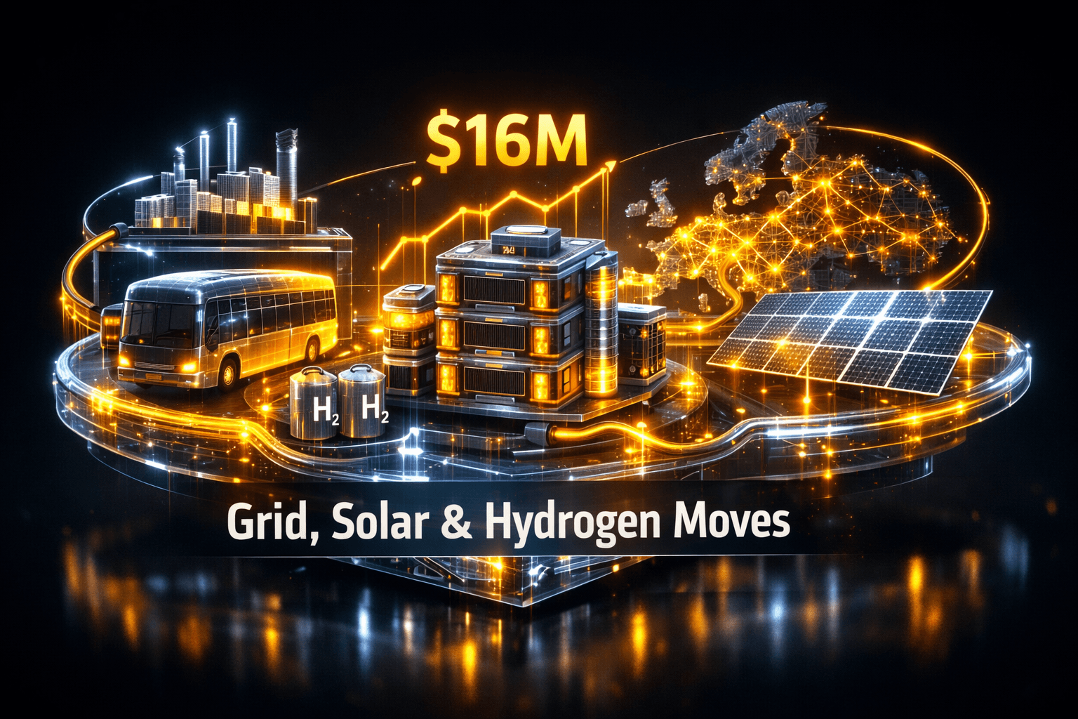 Utilities: Grid, Solar & Hydrogen Moves - Aug 21