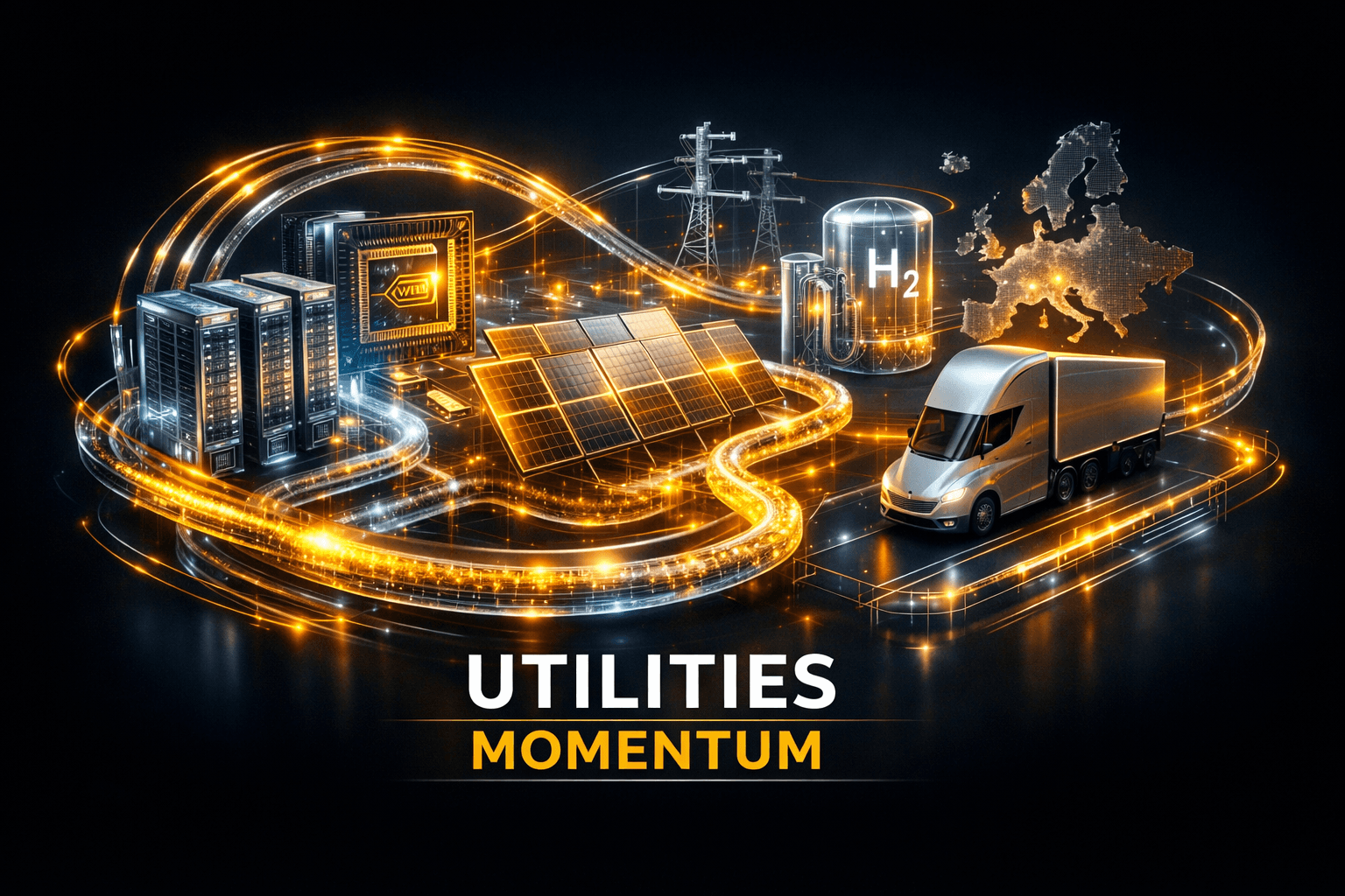 Utilities Momentum: Data Centers, Solar, Hydrogen - Aug 23