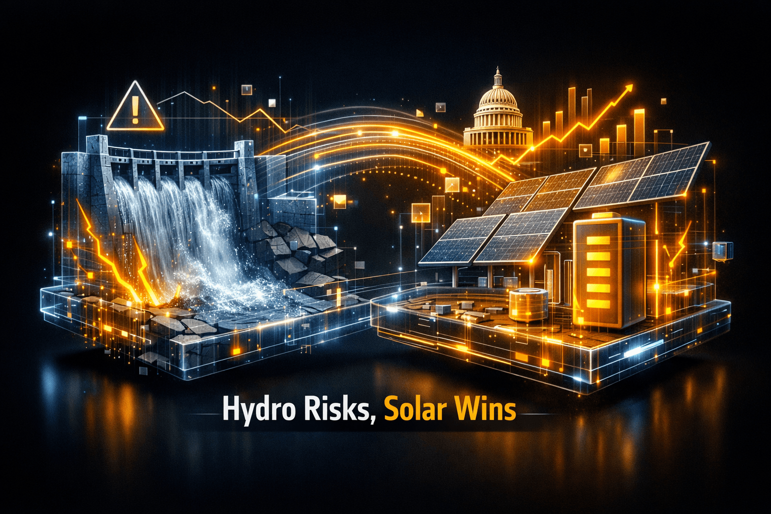 Utilities: Hydro Risks, Solar Policy Wins - Sep 1