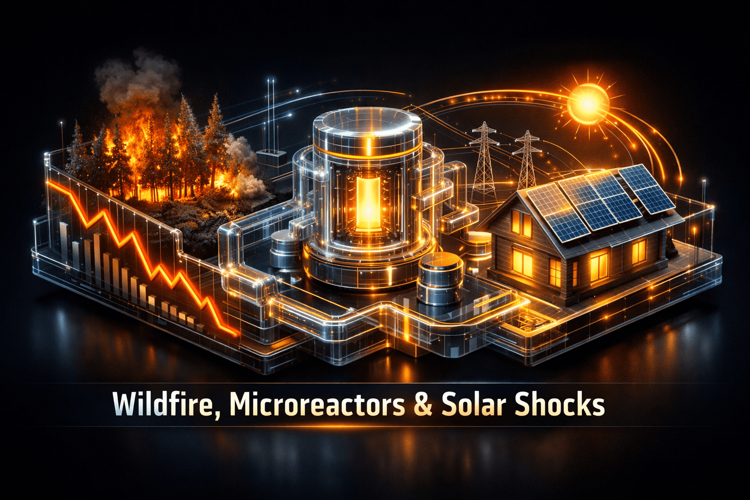 Utilities: Wildfire Pain, Microreactors & Solar - Sep 1