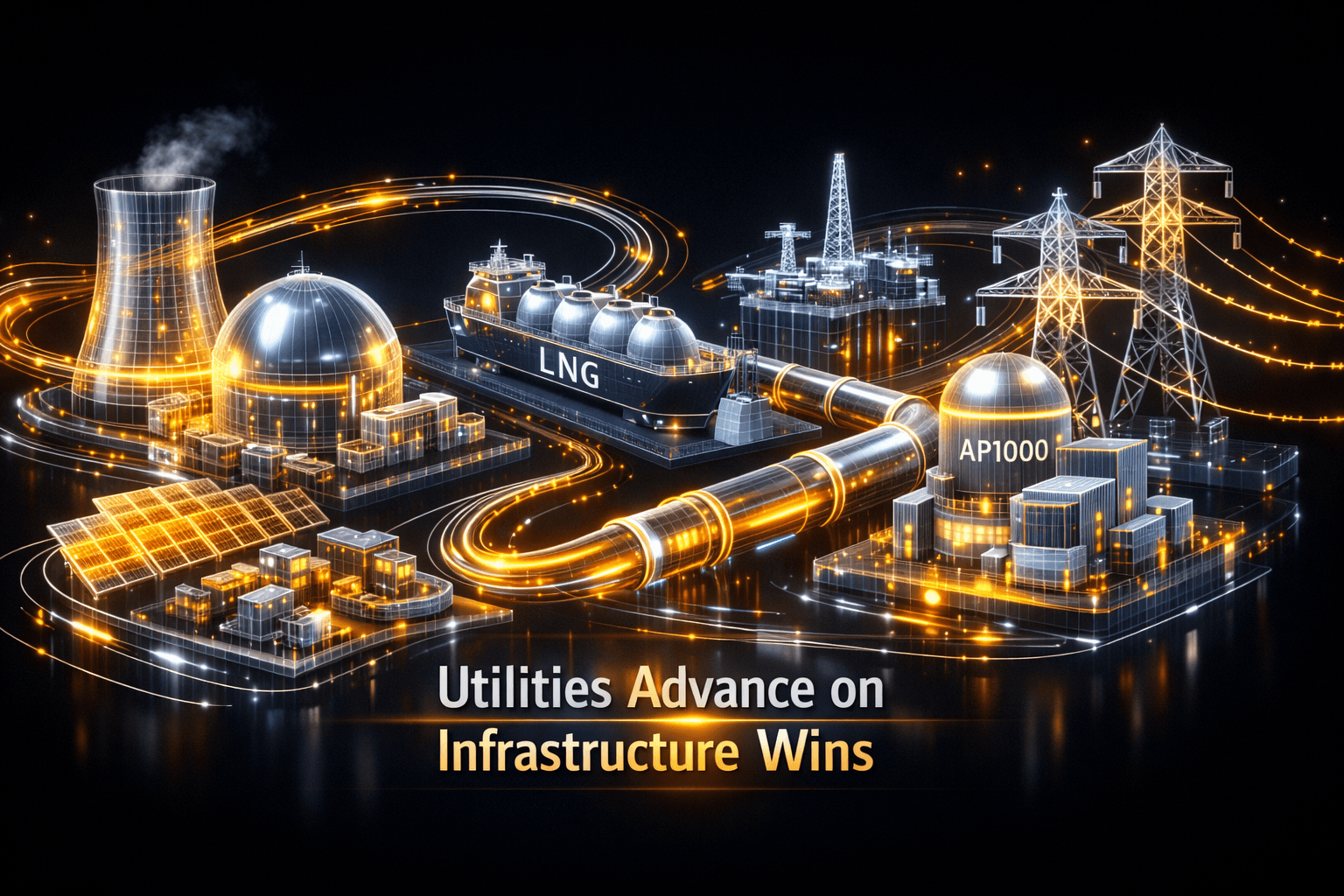Utilities Advance on Infrastructure Wins - Oct 16