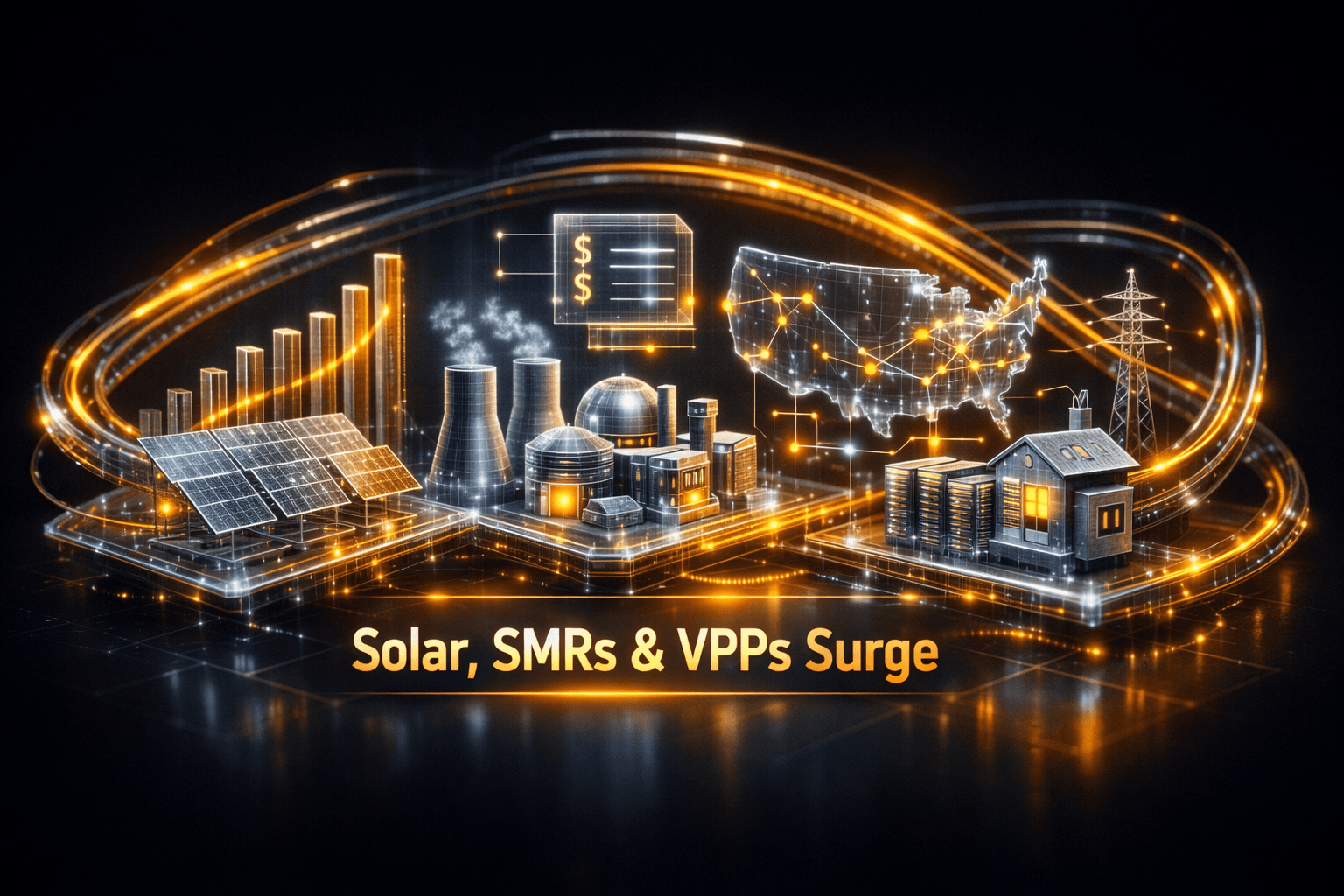 Utilities: Solar, SMRs and VPPs Lead Oct 19