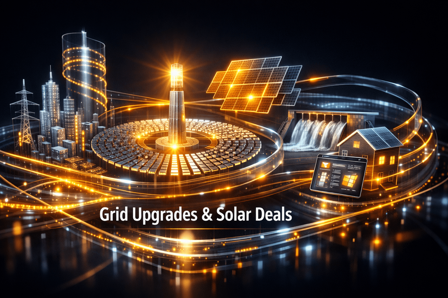 Utilities Eye Grid Upgrades, Solar Deals - Oct 20