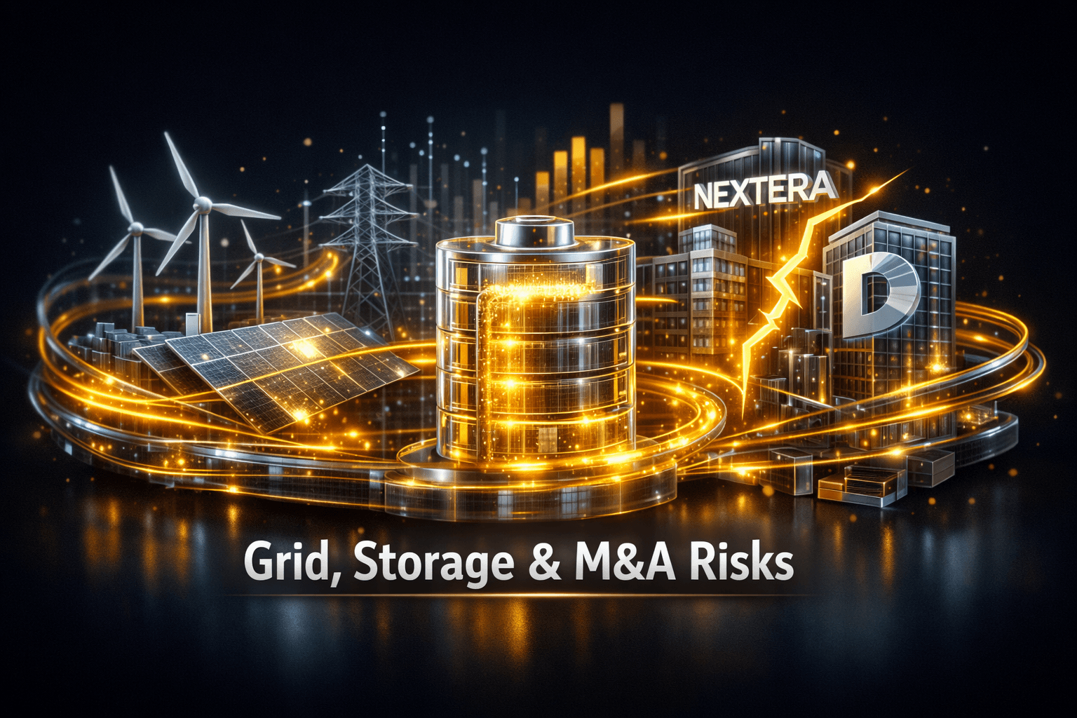 Utilities Sector: Grid, Storage & M&A Risks - Oct 21
