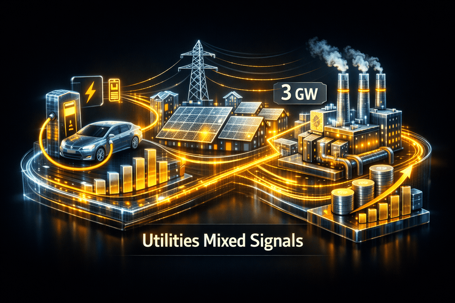 Utilities Mixed Signals: Solar, Gas, EVs - Oct 22