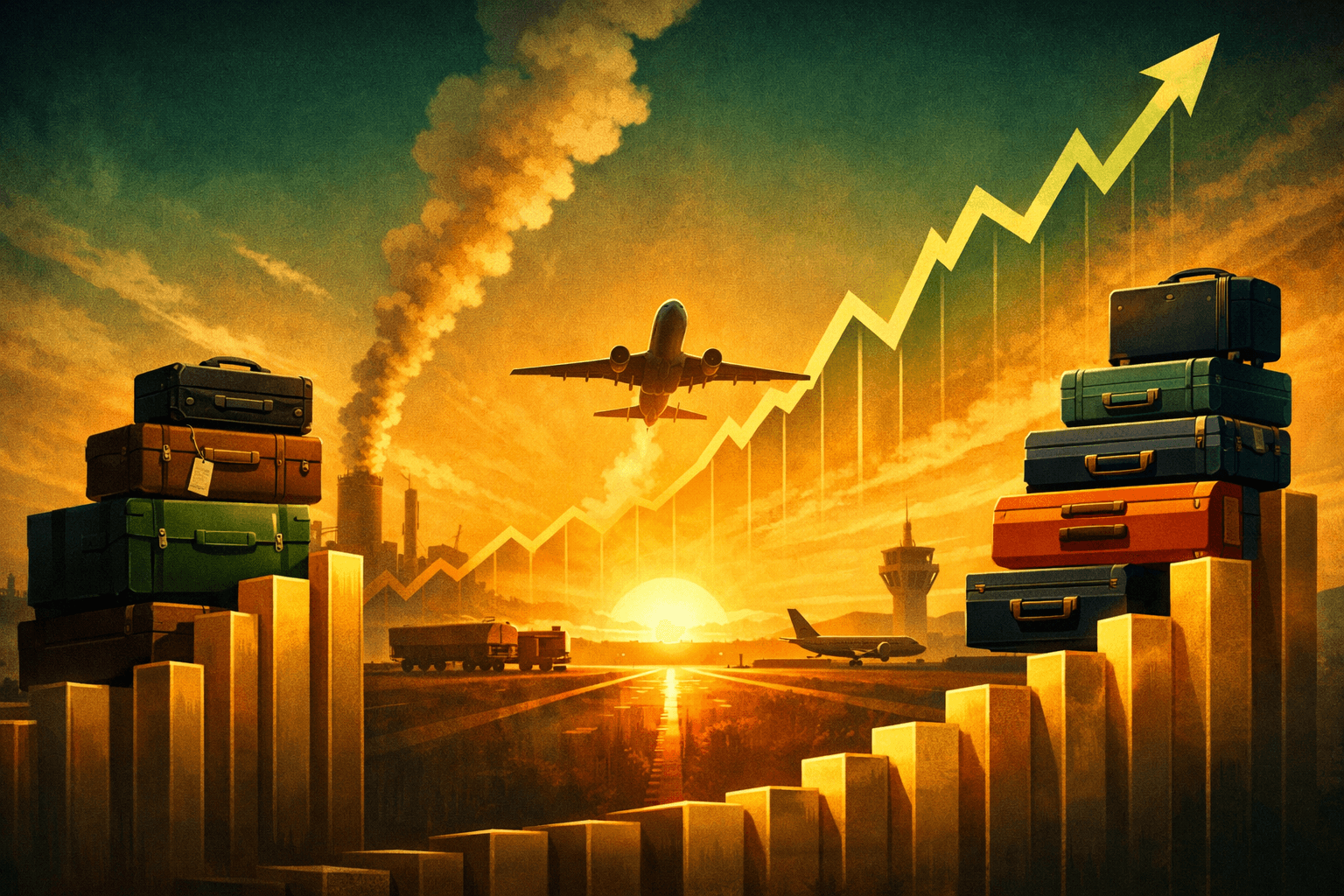 Airlines: Delta and Southwest Raise Bag Fees as Jet Fuel Surges