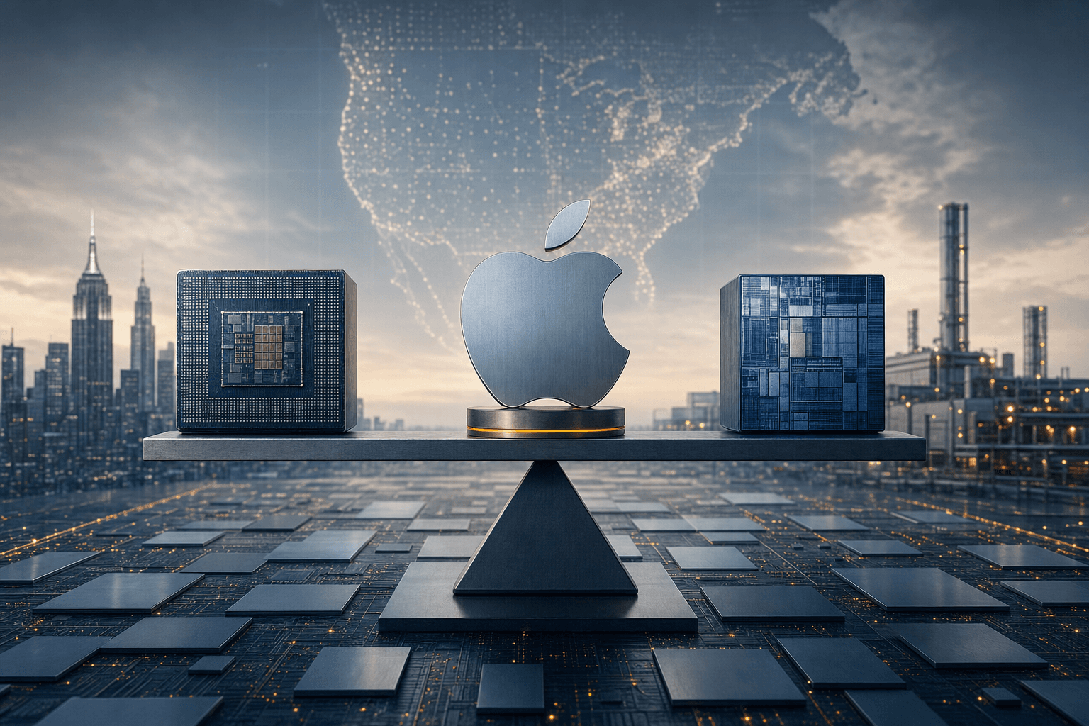 Apple’s U.S. Chip Pivot: Intel and Samsung Talks Signal Strategic Hedging