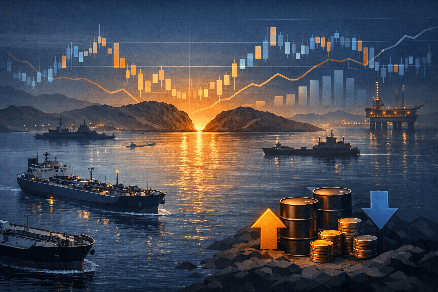 Energy: Strait of Hormuz Two‑Week Ceasefire Reopens Route, Forces Near-Term Repricing for XOM and CVX
