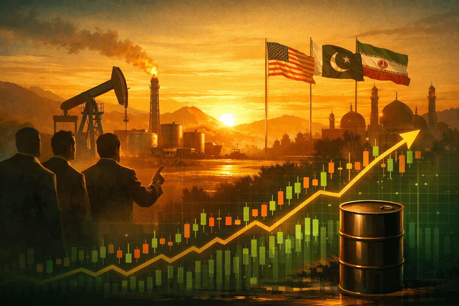 Oil Risk: US Delegation to Pakistan for Iran Talks Lifts Brent Above $95